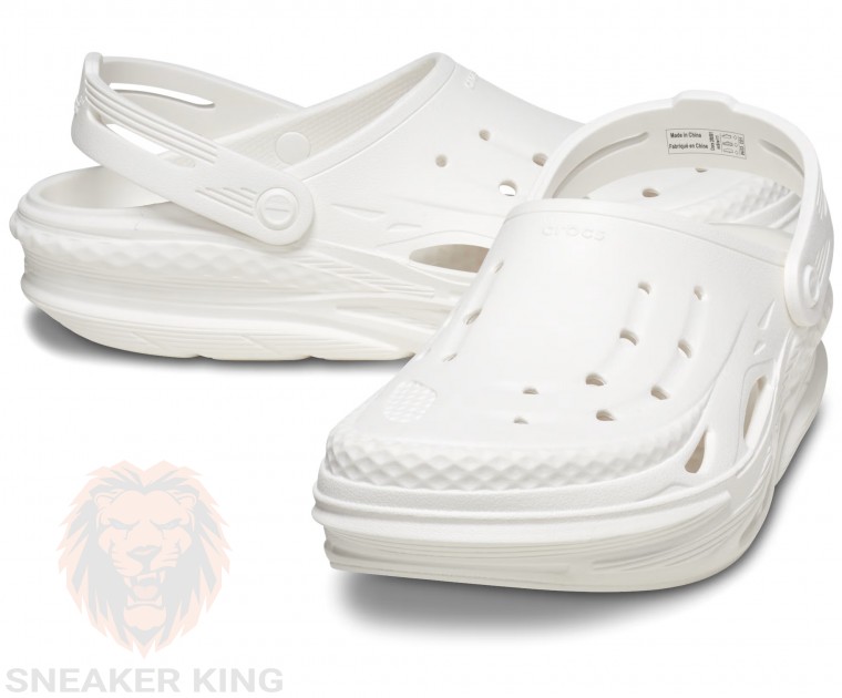 Шльопанці крокси Crocs Off Grid Clog білі 209501-100